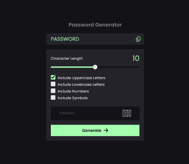 Password Generator
